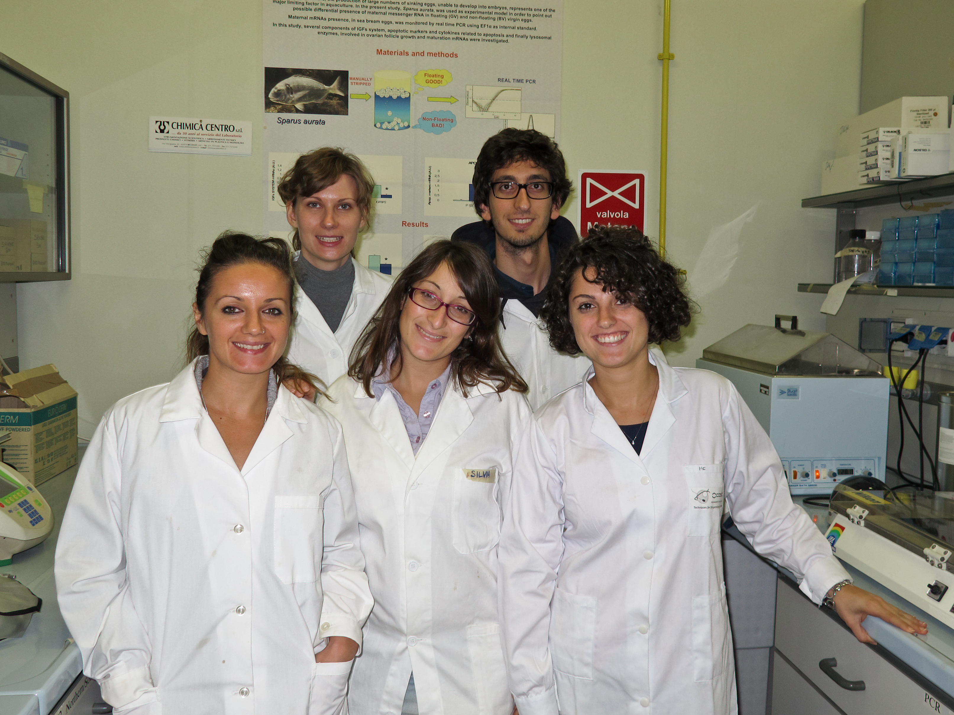 staff laboratorio biologia dello sviluppo e della riproduzione